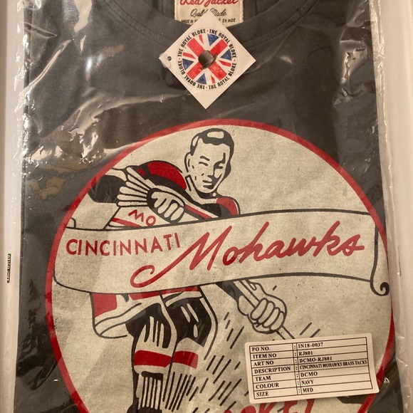 Cincinnati Mohawks Hockey SS Tee - Picture 2 of 2